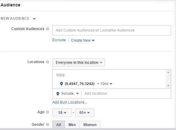 Facebook Local awareness Ad Optimization and Delivery